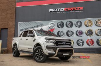 FORD RANGER GD05 MATTE BLACK MILLED ACCENTS